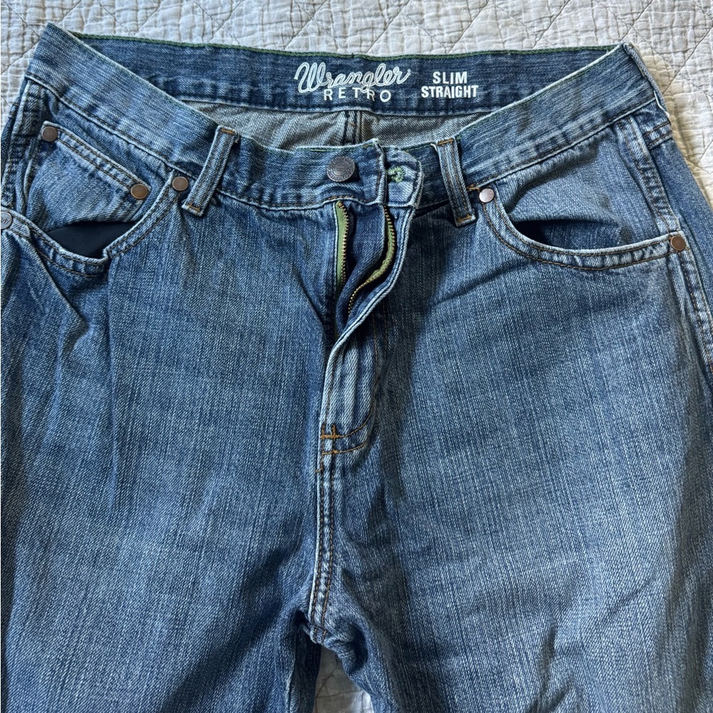 Men’s Wrangler Slim Straight Jeans 34x34